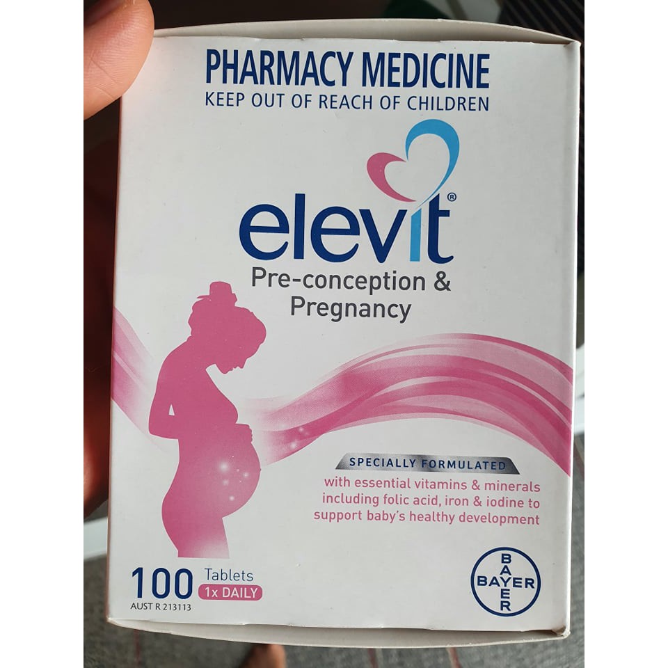Combo elevit 100 viên
