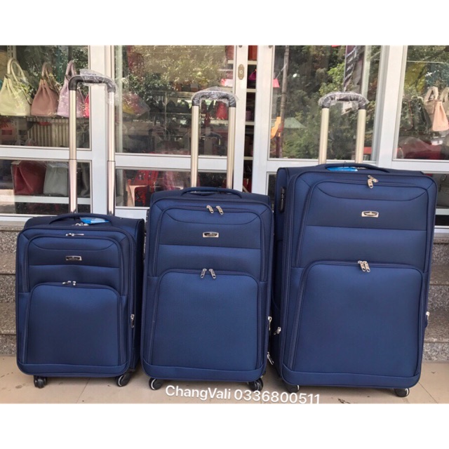 Vali Hùng Phát X20 size 28 inch-vải dù cao cấp,khoá số