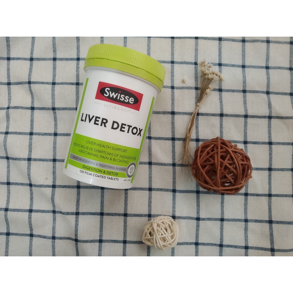 Thải độc Gan - Liver Detox Swisse 120 viên