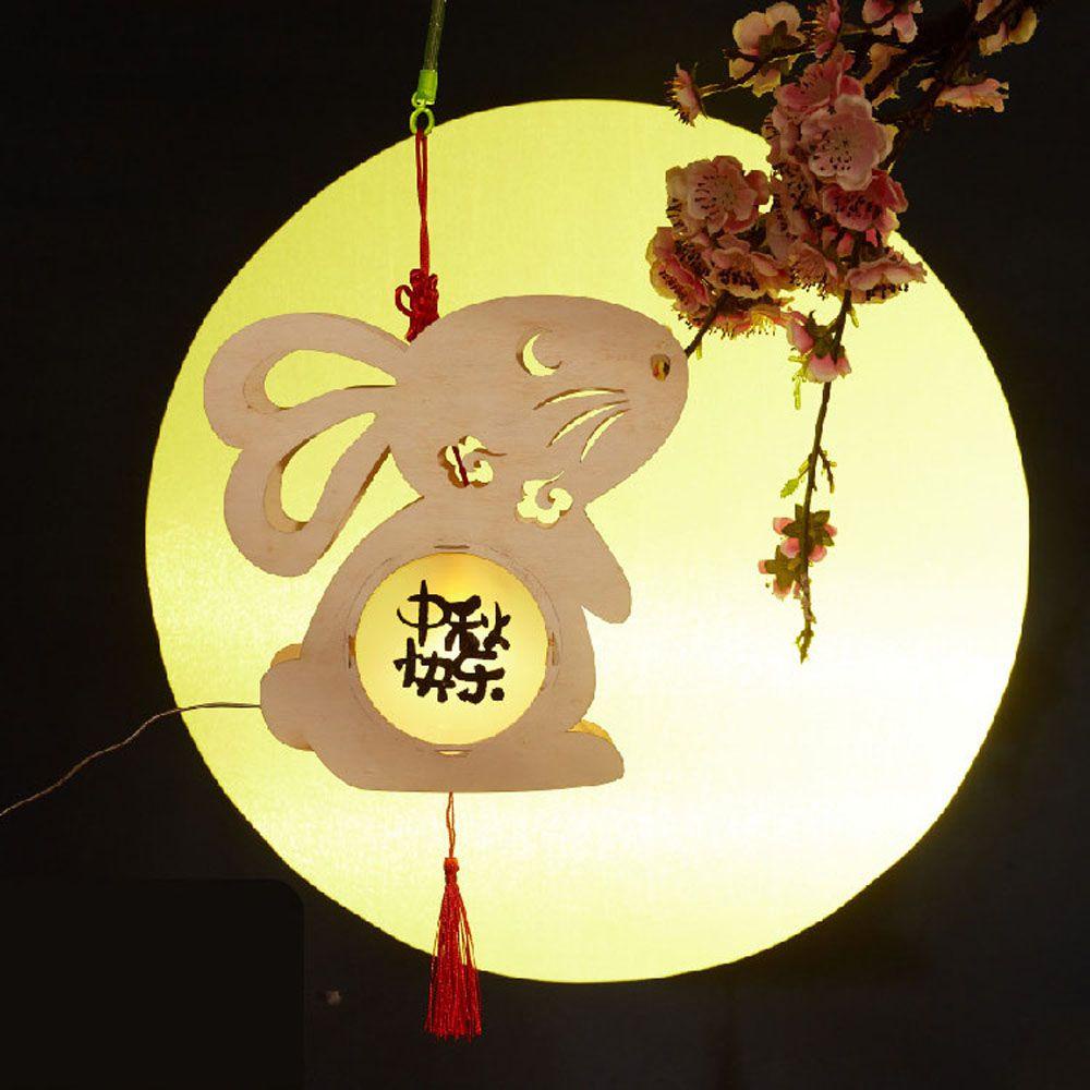 YIYU Lồng Đèn Thủ Công DIY Trang Trí Lễ Hội Mùa Thu