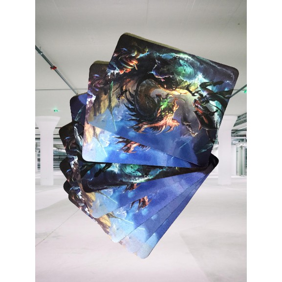 M7 - Lót chuột size 26x21cm dày 3 li-hình game-M07