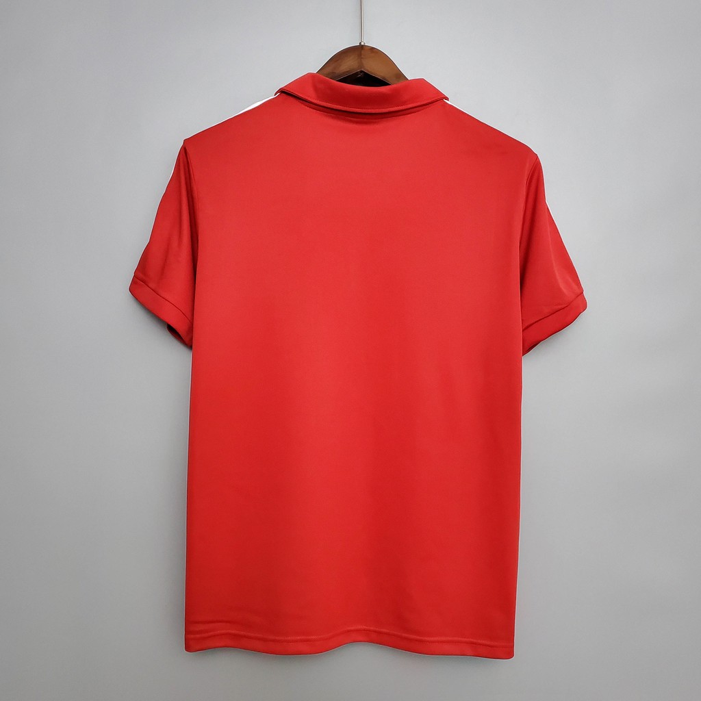 Áo Thun Polo Màu Đỏ Số 2020 / 21 Manchester United