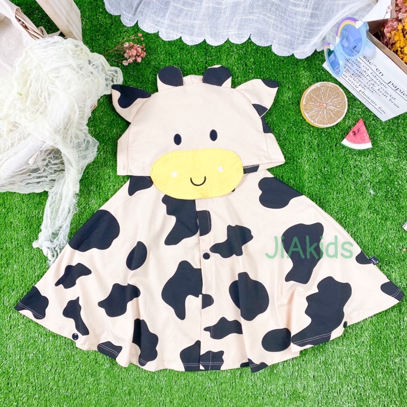 Mã AC03 ÁO CHOÀNG CHỐNG NẮNG THÚ COTTON 4 CHIỀU MINKYMOM CHO BÉ TỪ 1 TUỔI