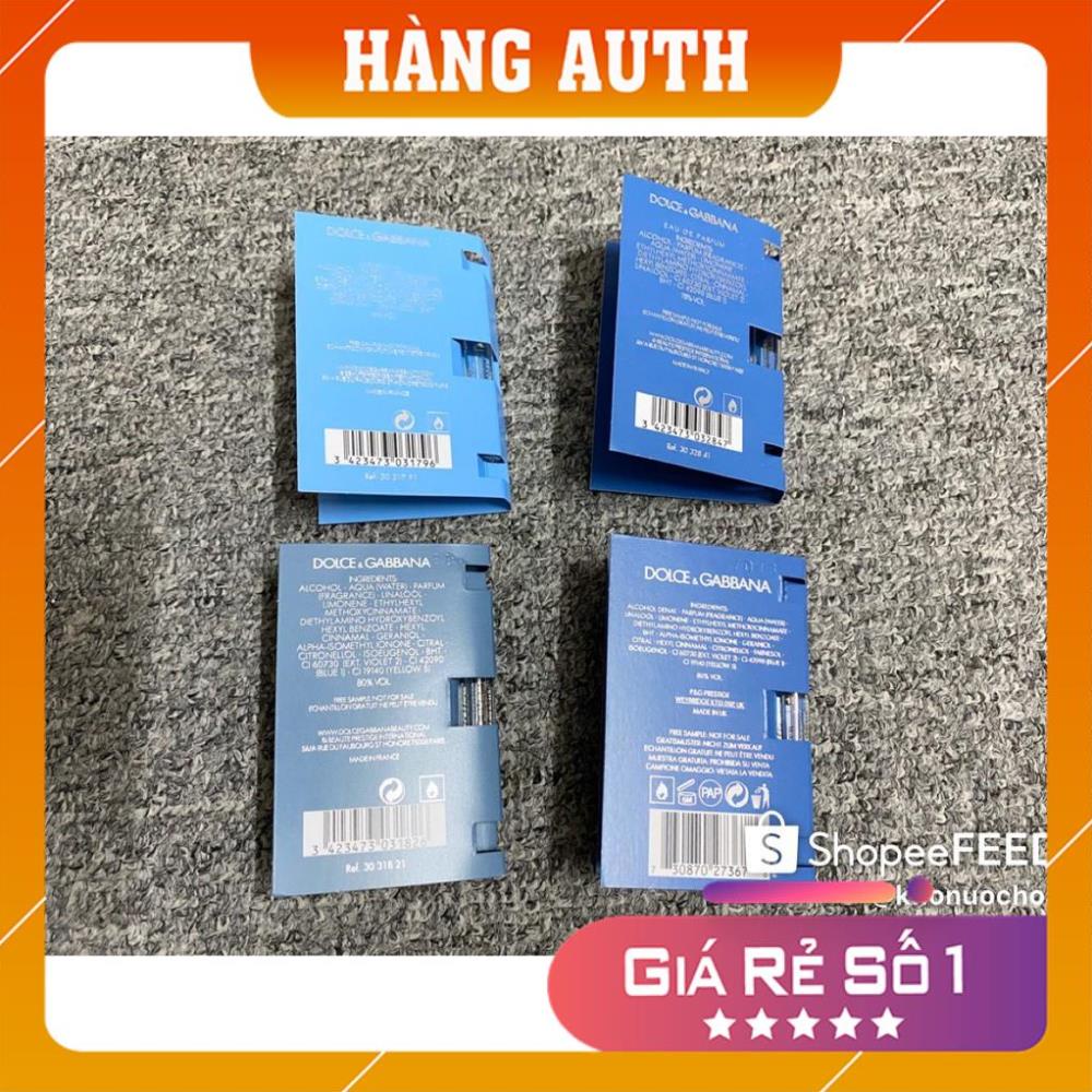 💥 Mẫu thử nước hoa nam/nữ Light Blue - Dolce & Gabbana