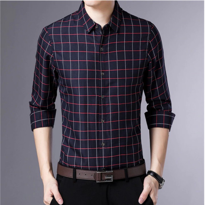 (CAO CẤP)Áo Sơ Mi Nam Dài Tay Thời Trang Nam Tính Lịch Lãm - Hàng Xuất Khẩu SM00014 | BigBuy360 - bigbuy360.vn