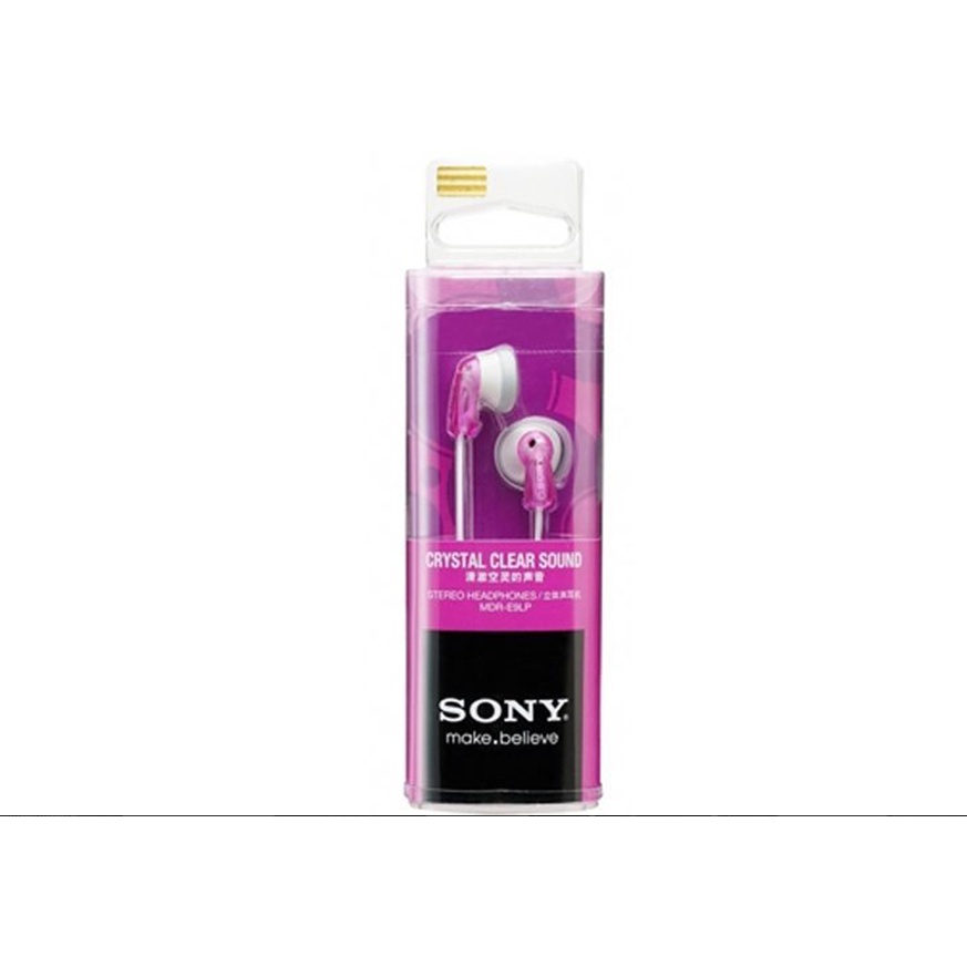 Earphone Sony MDR-E9LP - màng loa 13.5mm; dây 1.2m- Hàng chính hãng