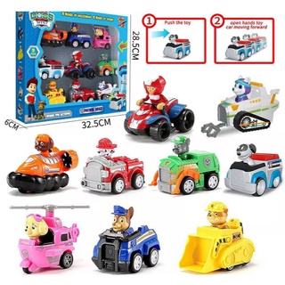 Đồ Chơi Trẻ Em Đồ chơi MÔ HÌNH ĐỘI CHÓ CỨU HỘ MINI chạy trơn mô hình 09 nhân vật đội chó cứu hộ mini