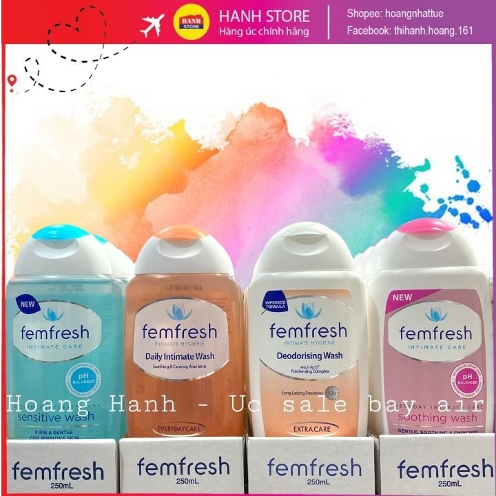 Dung Dịch Vệ Sinh Femfresh Úc - Date 2023