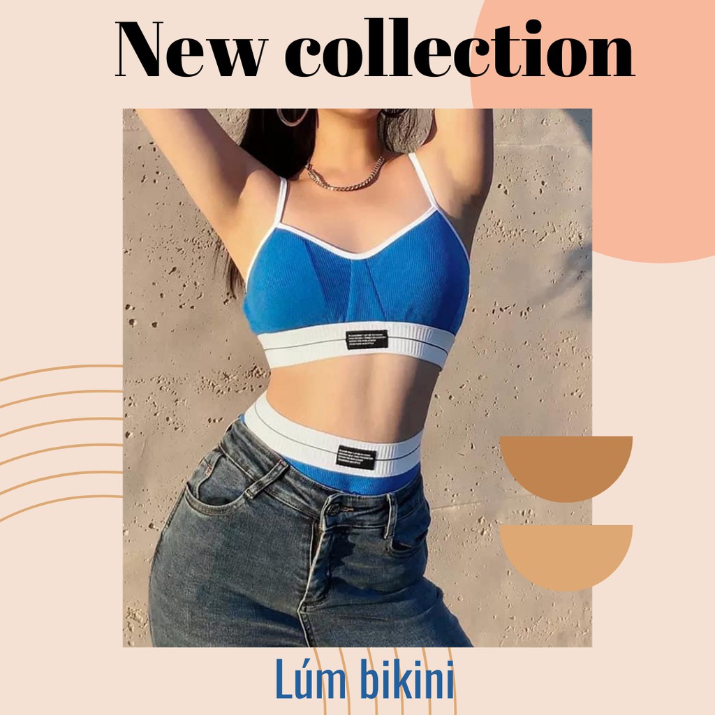 set bikini 2 mảnh { HOT SEXY} trào lưu giới trẻ đang được săn đón phối đồ đi chơi, thể thao, đi biển siêu đẹp
