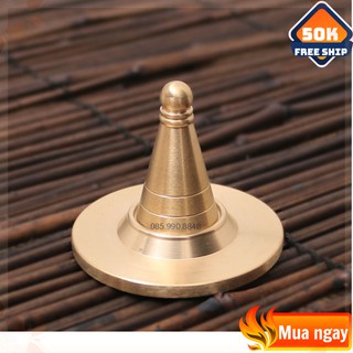 Dụng cụ chế tác tạo hình nụ trầm nón từ bột trừ tà, trầm bột, bột tài lộc chất liệu đồng nguyên chất