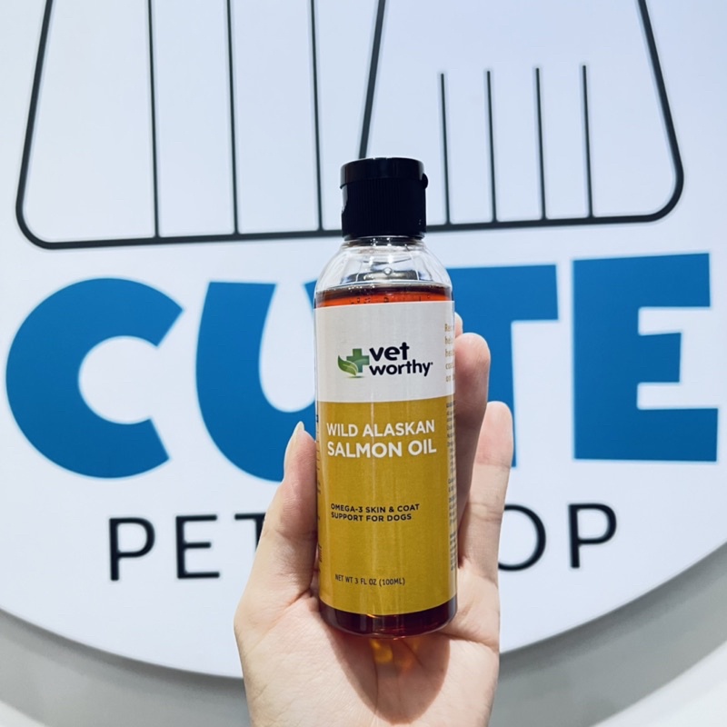 Dầu cá hồi Vet Worthy Salmon Oil - 32 Oz 458ml