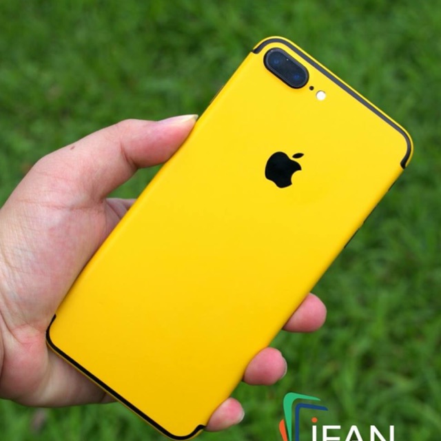 Skin Dán Iphone Màu Vàng