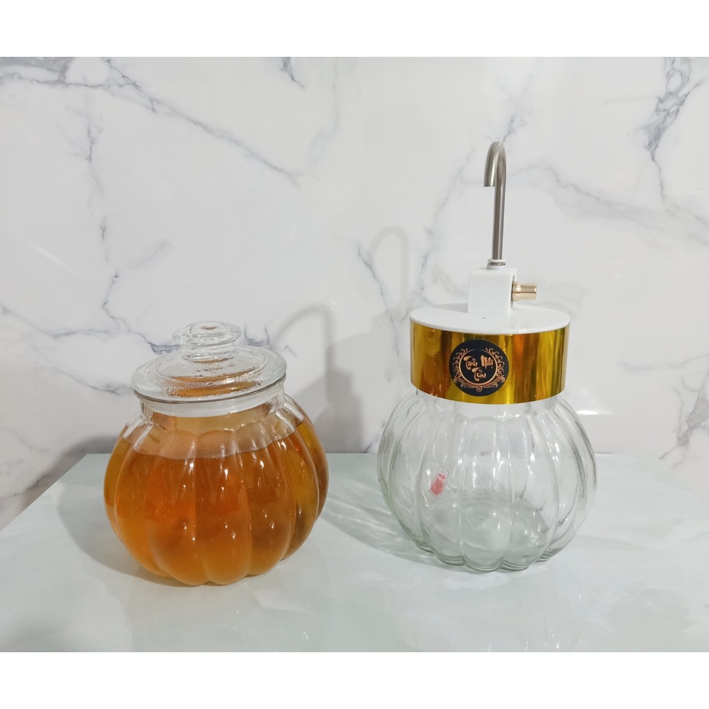 Bình Rót Rượu Tự Động Cảm Ứng Thông Minh Sang Trọng Thủy Tinh 1,9 lít M8.0