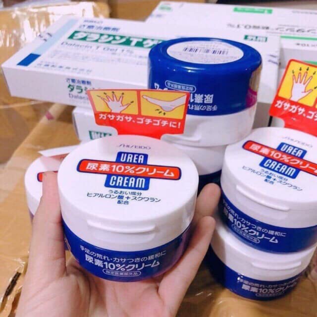 (chất lượng) Kem dưỡng da  nứt nẻ bàn tay và gót chân Urea Cream Nhật bản