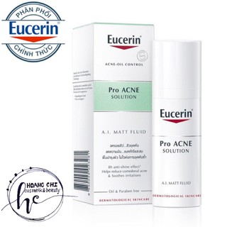 Kem chấm mụn, kiềm dầu eucerin proacne a.i. matt fluid 50ml