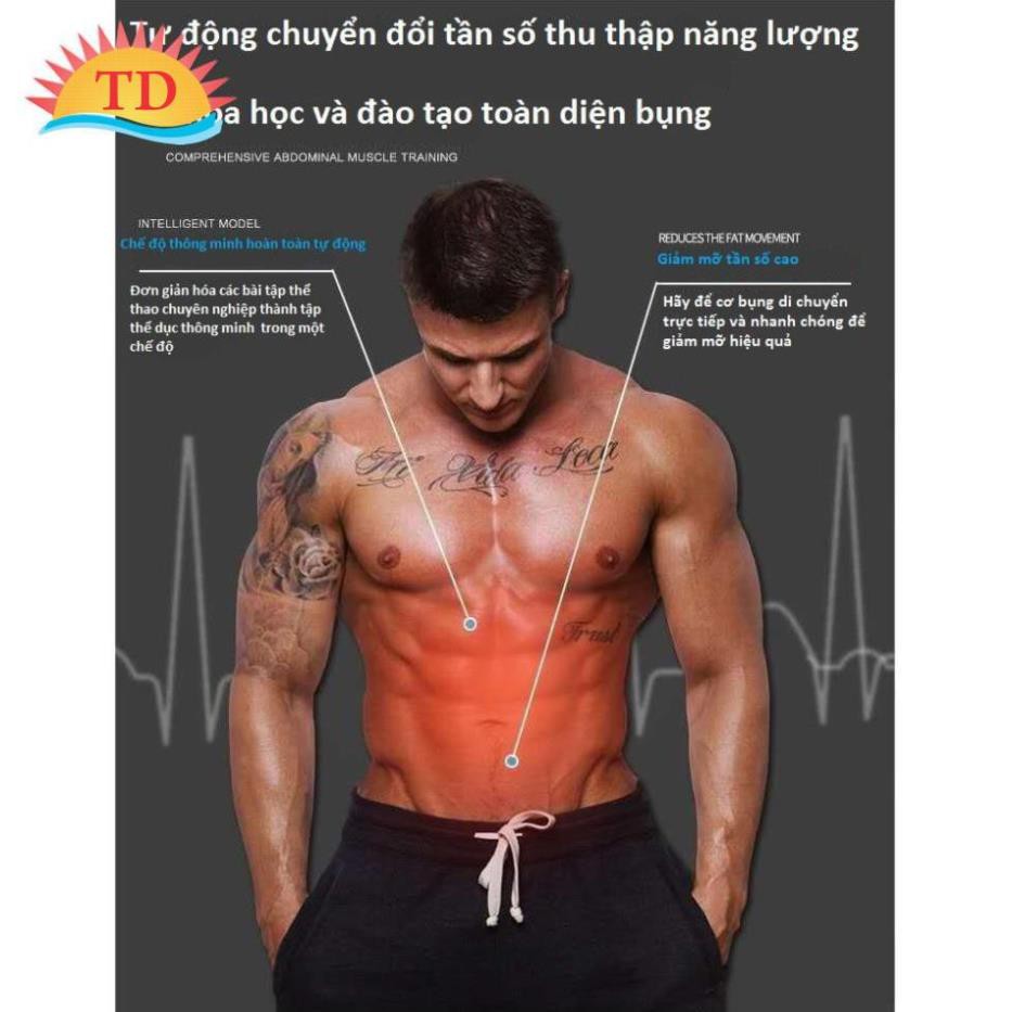 Máy massage xung điện cao cấp, chuyên tập GYM tăng cơ săn chắc,giảm mở,tạo cơ bụng 6 múi