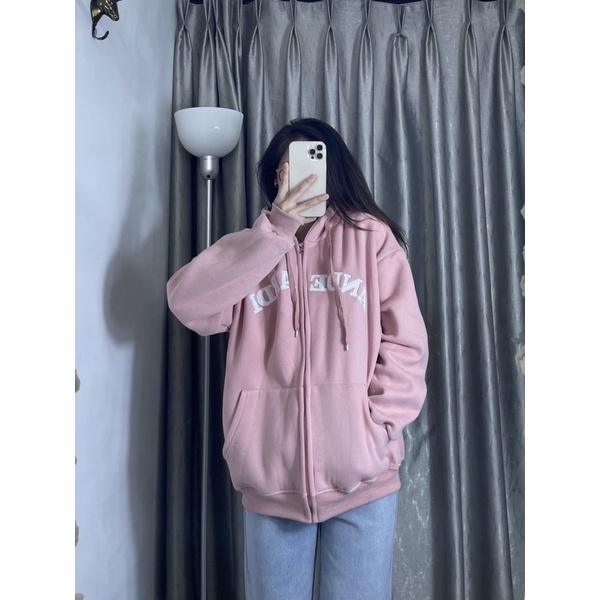 Áo khoác nỉ bông dày ANDEARDI kéo khóa có mũ basic - SINNA STORE | BigBuy360 - bigbuy360.vn