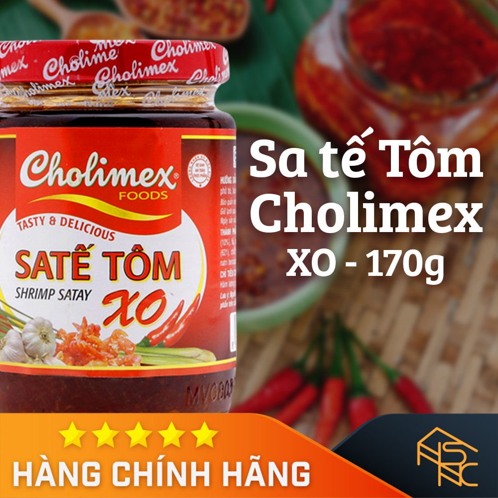 Satế tôm XO Cholimex 170g