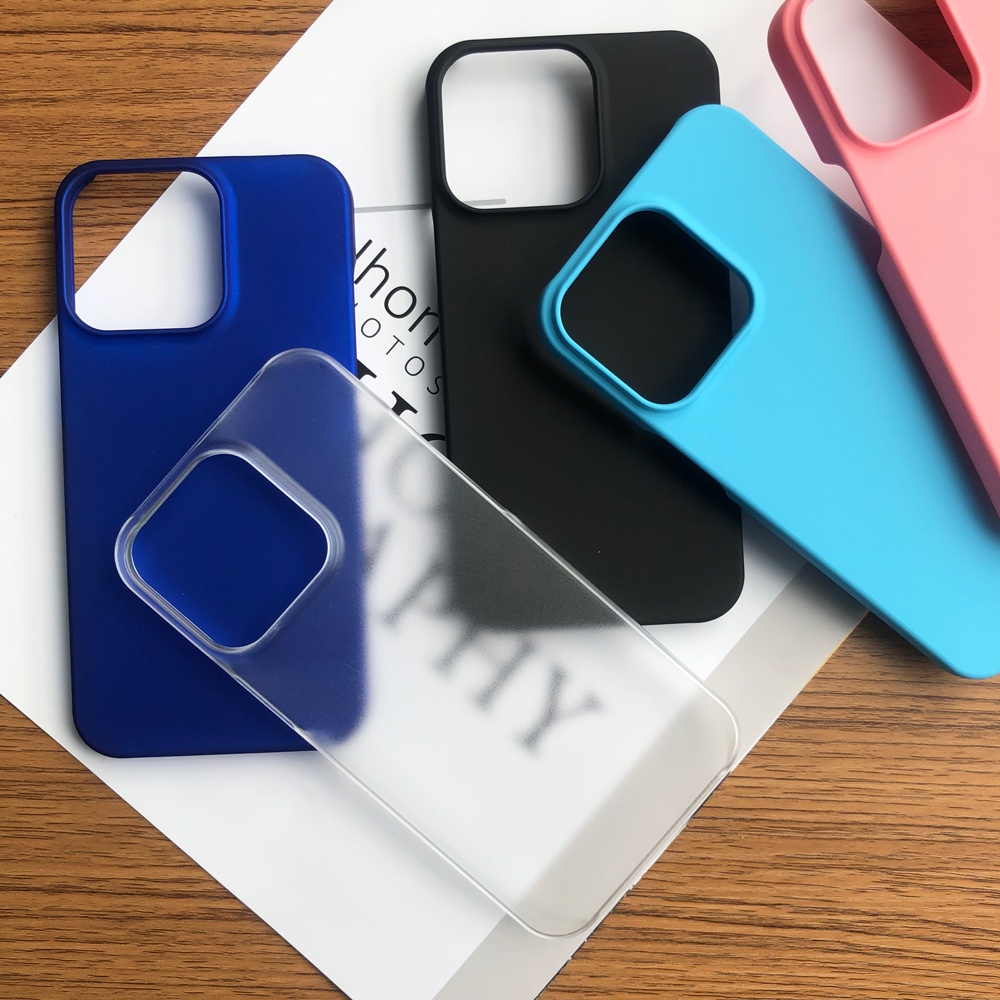 Ốp điện thoại PC cứng nhám siêu mỏng chống bám vân tay thích hợp cho Iphone 13 13Mini 13pro Pro Max
