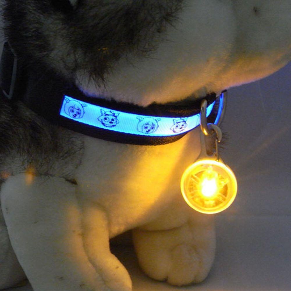 Vòng Cổ Thú Cưng Gắn Đèn Led Phát Quang An Toàn