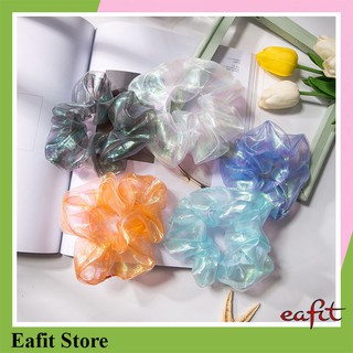 Dây buộc tóc Scrunchies phản quang size nhỏ EAFIT 008