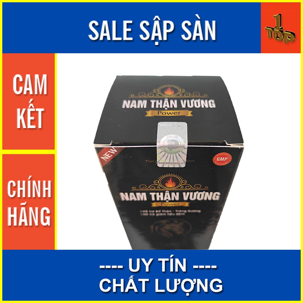 Viên Sinh Lý Nam Thận Vương Power New - Tăng Cường Sinh Lực, Bổ Thận, Tráng Dương - Hộp 30 viên - Top1 Pharmacy