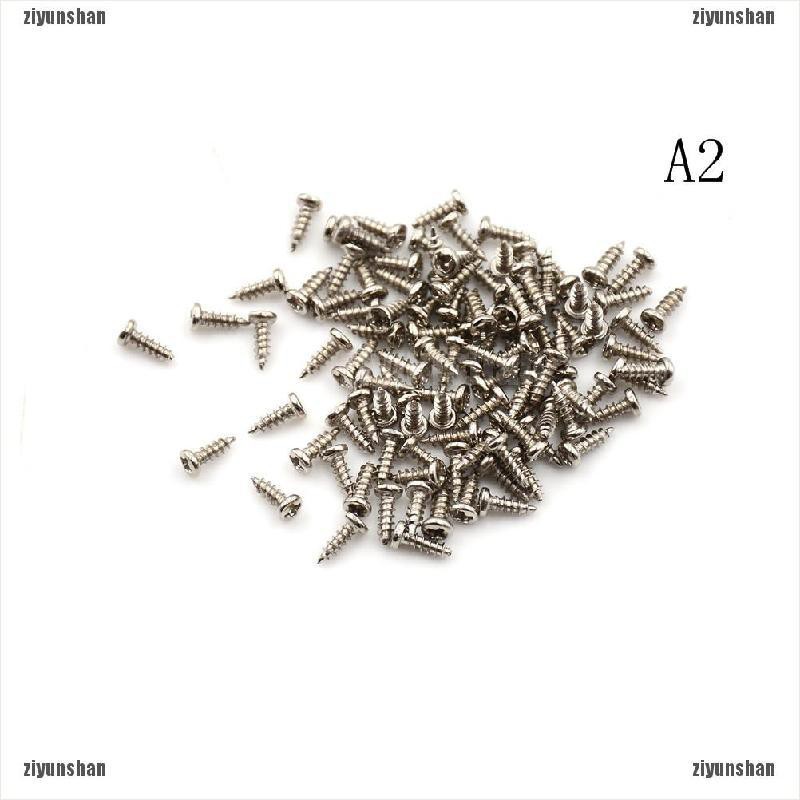 Bộ 100 Ốc Vít Đầu Tròn M2 Chuyên Dụng