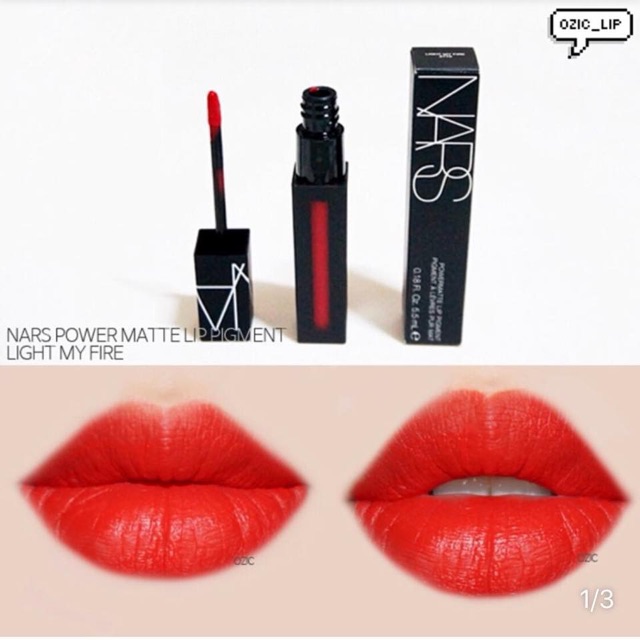 Nars Son Kem Lì NARS POWERMATTE LIP PIGMENT Màu: Slow Ride; Don't Stop; Light My Fire - 5.5ml