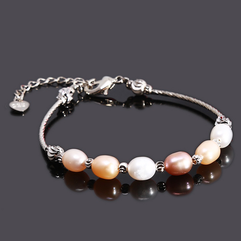 Vòng Tay Ngọc Trai Nhiều Lớp 6mm Thời Trang Cho Nữ | BigBuy360 - bigbuy360.vn