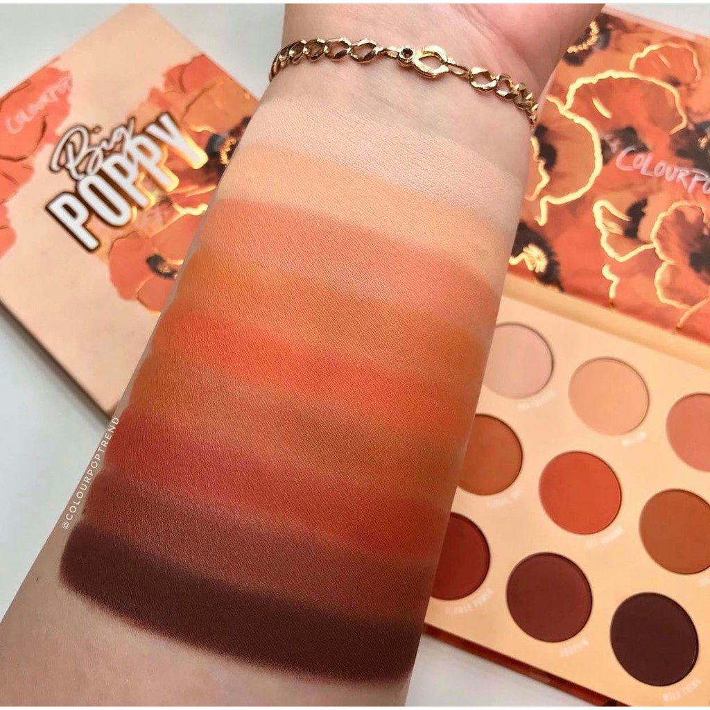 Bảng Phấn Mắt Colourpop Big Poppy Pressed Powder Palette