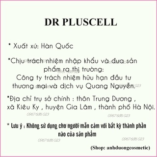 Hộp tế bào gốc mụn Dr pluscell ( CAM KẾT HÀNG CHÍNH HÃNG )