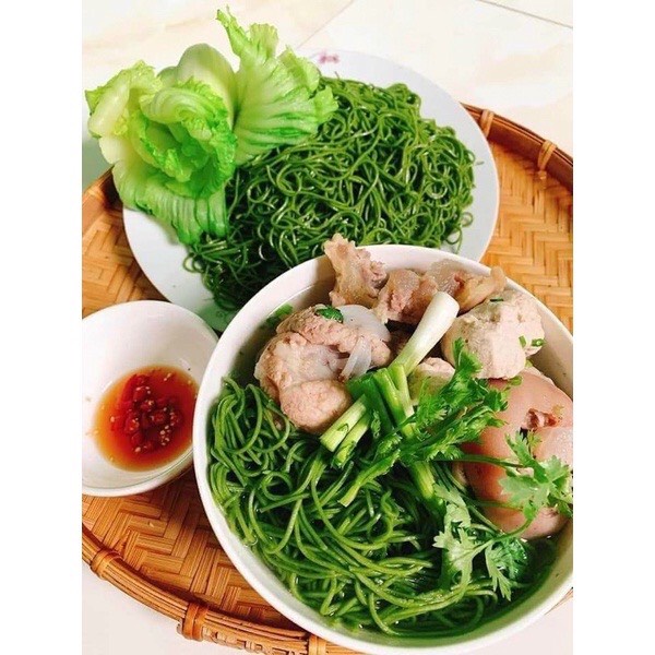 Mì Cải Kale Hữu Cơ SuriFarm⚡FREESHIP⚡Mì Ăn Kiêng.Giảm Cân.Mì Cho Bé Ăn Dặm.Giàu Chất Xơ(400g)