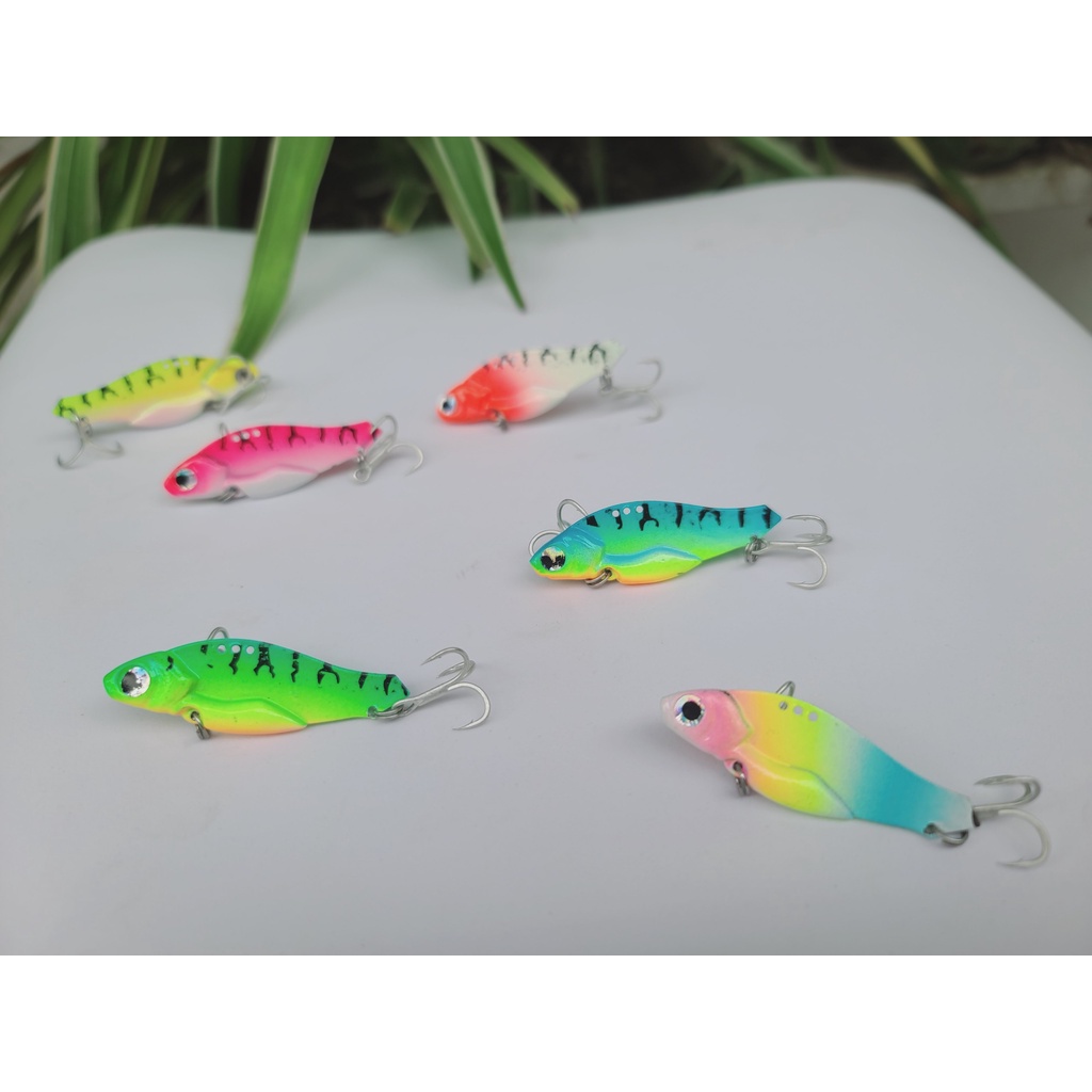 Combo 3 Mồi cá sắt câu lóc Orichi + Cicada + fishen loại 10g chuẩn thái lan