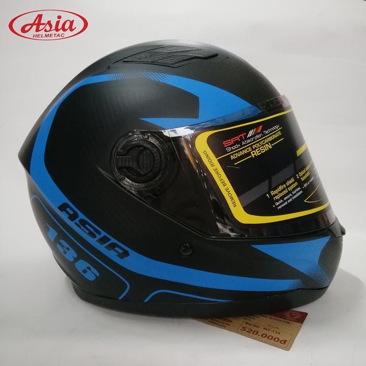 MŨ BẢO HIỂM FULLFACE MT136(TẶNG THÊM 1 KÍNH CÙNG LOẠI)