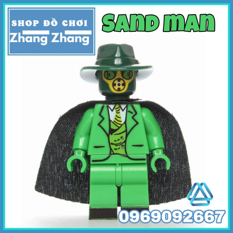 Đồ chơi Xếp hình Sandman Wesley Dodds trong New Earth mô hình Minifigures Kopf kf8026 KF416