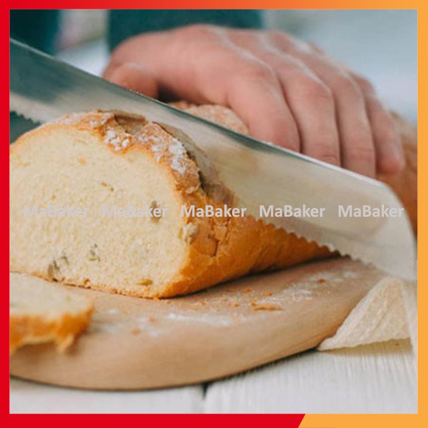 [Freeship] Dao cắt bánh răng cưa inox cao cấp cỡ 38, 42cm - MaBaker