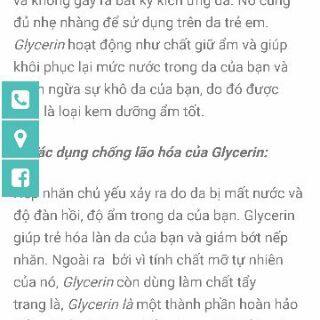 Glycerin thực vật