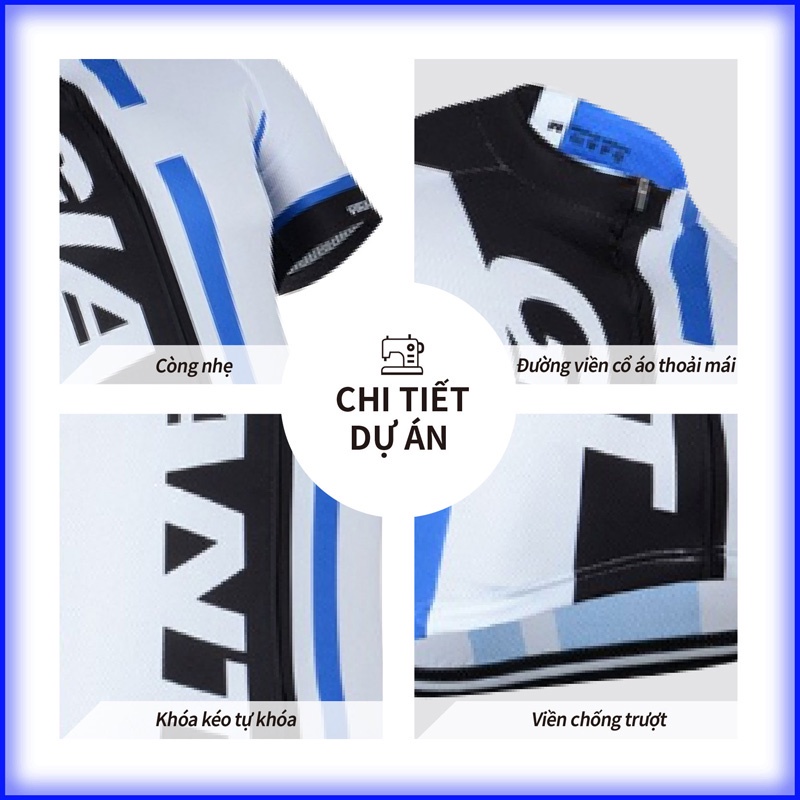 GIANT Phong cách mới Thoải mái Thoải mái Quần áo Đi xe đạp dành cho Đội chuyên nghiệp Nam Màu trắng Tay ngắn Tay áo Bộ Áo khoác Đi xe đạp