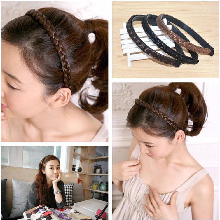 Bờm Tóc Giả, Băng Đô Tóc Giả Gọn Gàng, Phong Cách Thời Trang