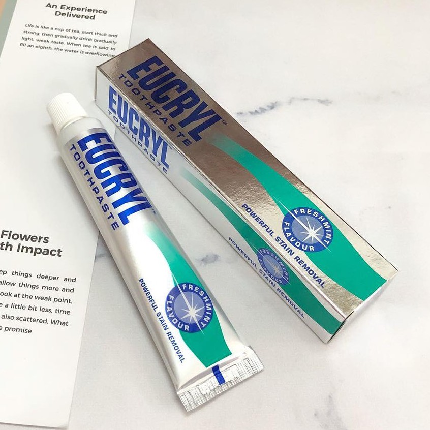 Kem đánh trắng răng Eucryl 50ml