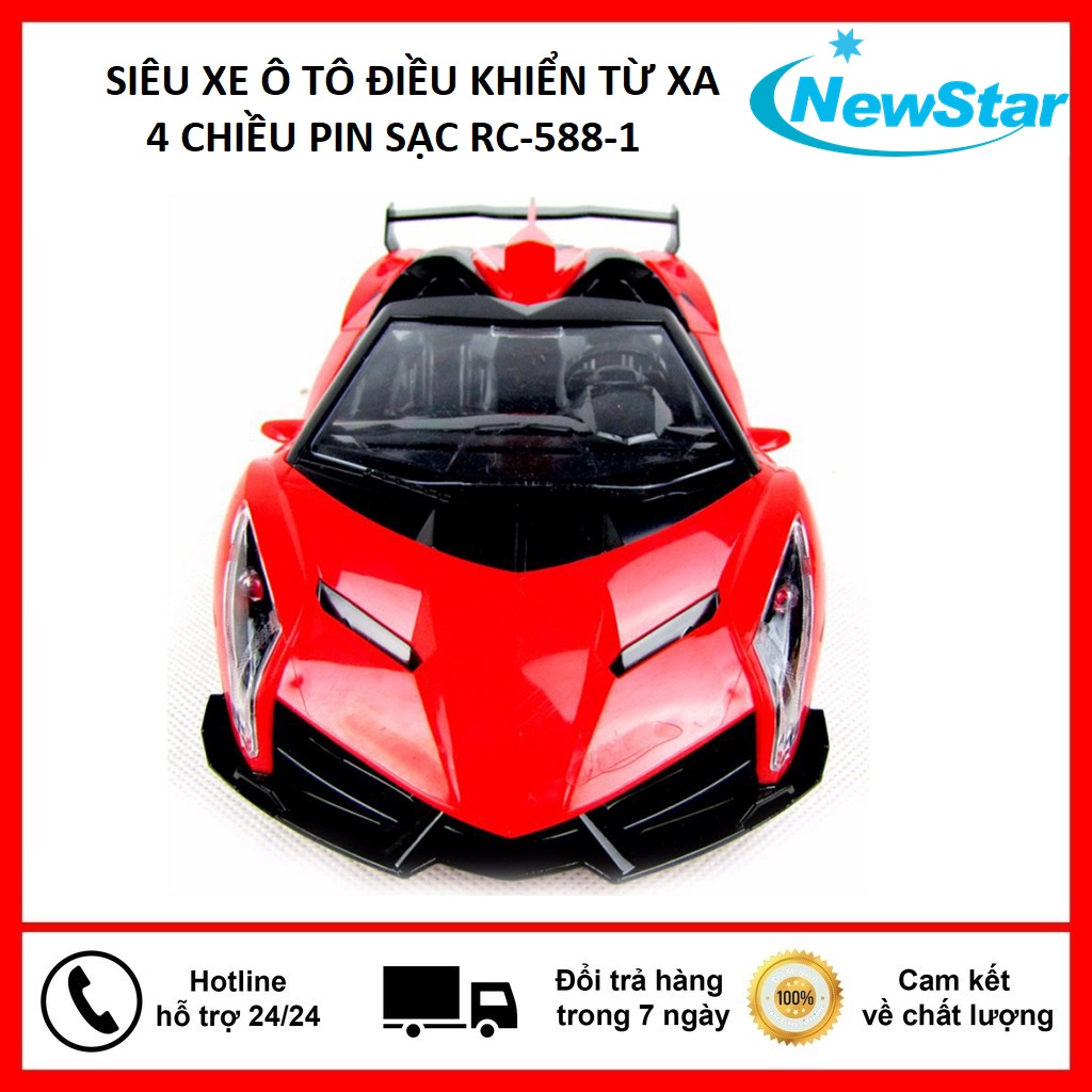ĐỒ CHƠI TRẺ EM-Ô TÔ ĐIỀU KHIỂN TỪ XA-SIÊU XE Ô TÔ ĐIỀU KHIỂN TỪ XA CAR MODEL R/C 1:16 NO.588-1