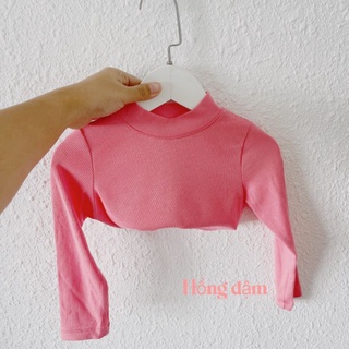 Áo Len Tăm Cổ 3 Phân Cho Bé (8-27KG)