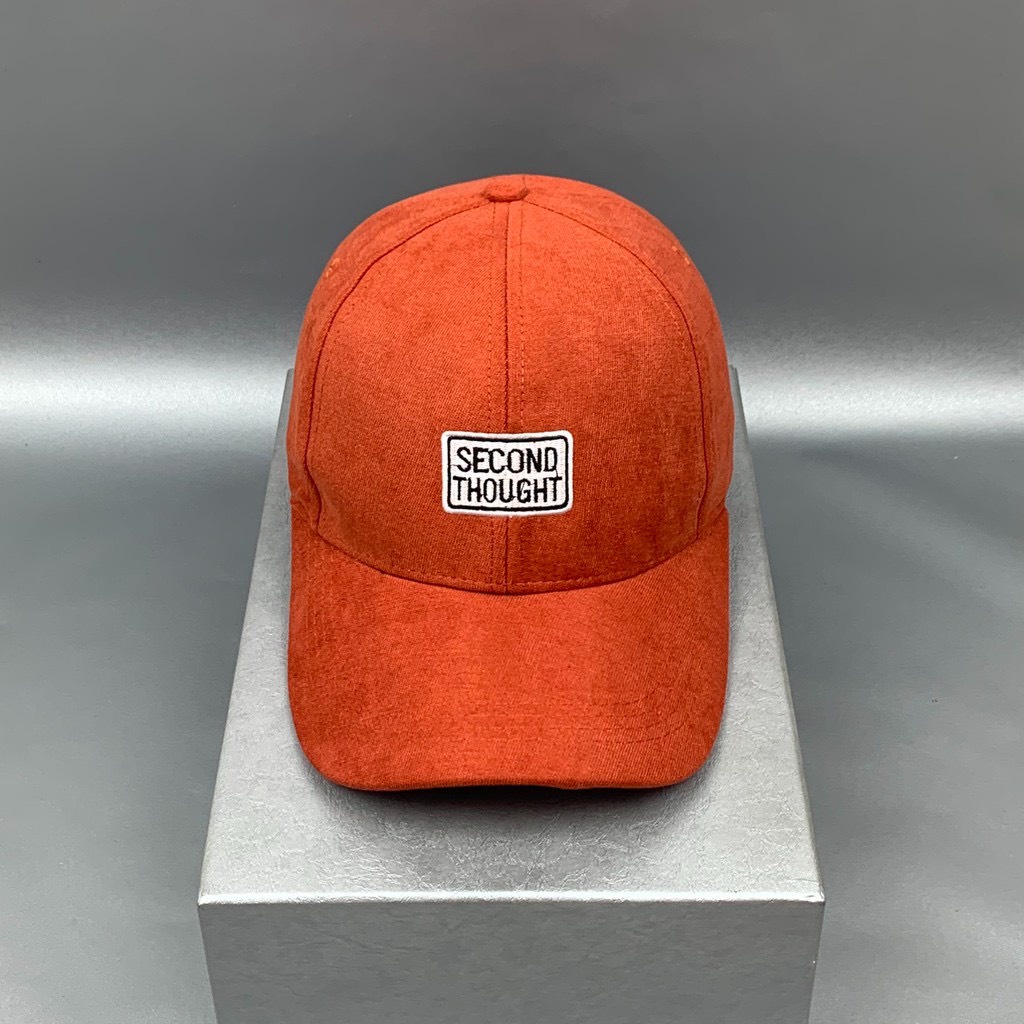 Mũ Lưỡi Trai Nón Kết Thêu Chữ Second Thought 348 Phong Cách Ulzzang Form Unisex Nam Nữ - Hazo