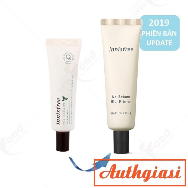 Kem lót trang điểm \ kiềm dầu Innisfree No-sebum Primer siêu che phủ lỗ chân lông 25ml [Mới 2019] | BigBuy360 - bigbuy360.vn