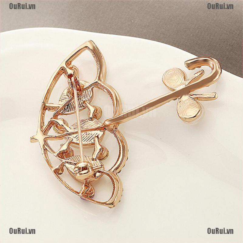 Ghim Cài Áo Hình Cây Dù Phong Cách Hàn Quốc Cho Nữ