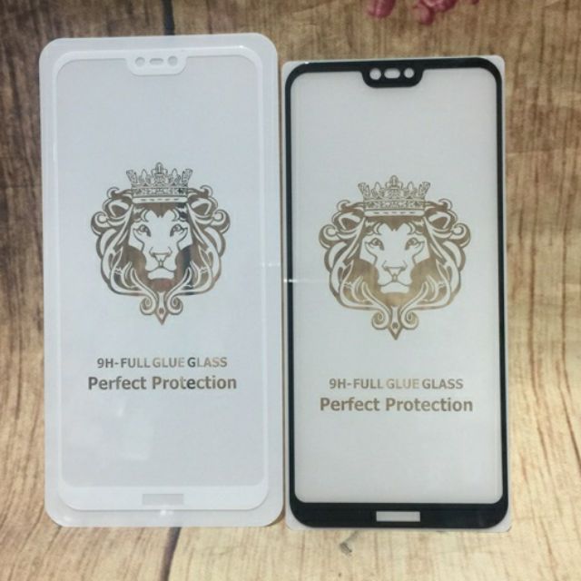 Kính cường lực Full màn 9D cho Huawei nova 3e