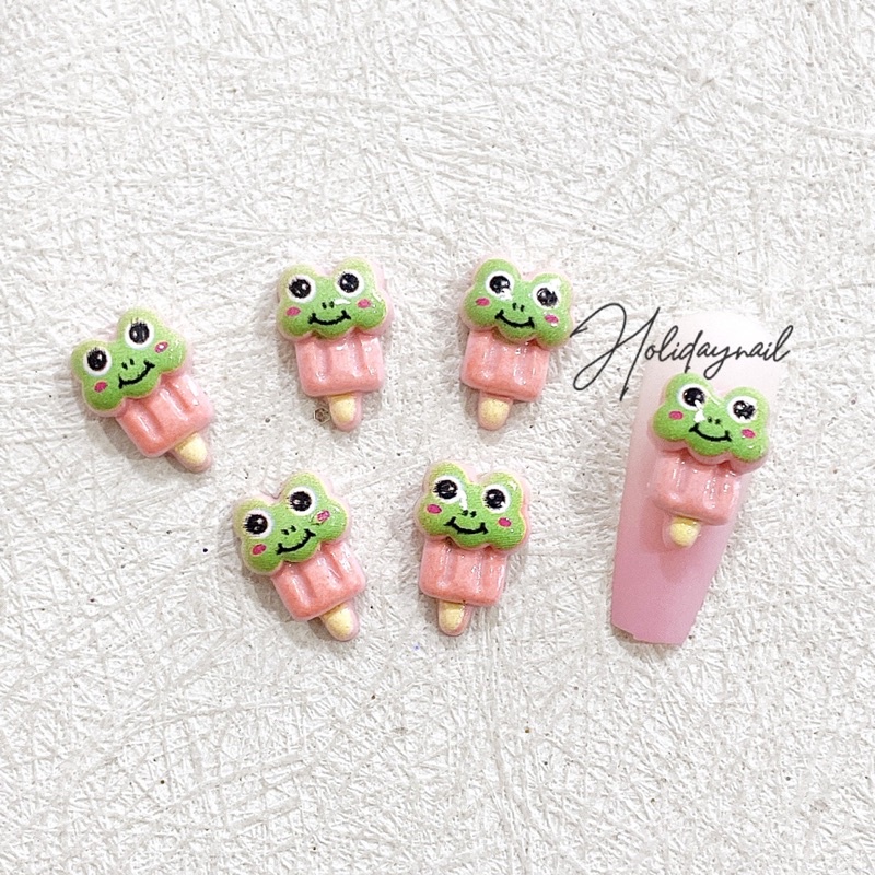 HOLIDAYNAIL Set 30 charm kẹo hình thú mix mẫu trang trí móng