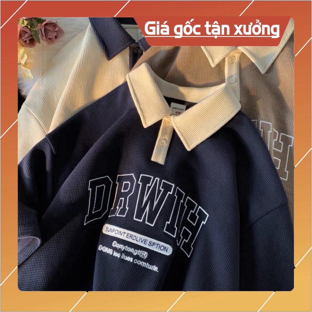 Áo POLO trơn nam nữ phong cácH TEEN (Mã PL05 : DRW )  | BigBuy360 - bigbuy360.vn