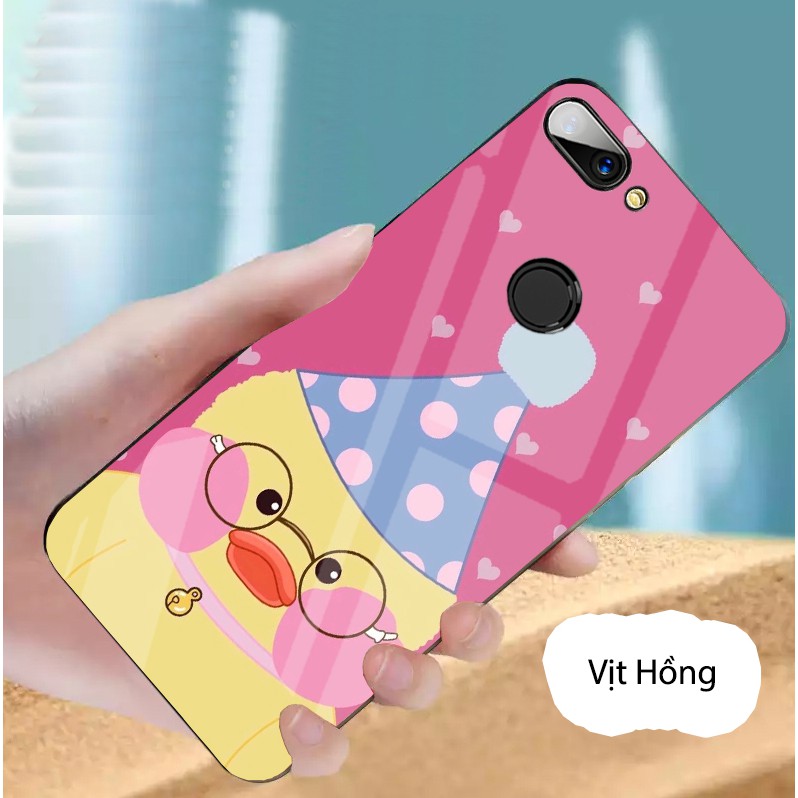 Ốp Xiaomi Mi 8 Lite mặt kính gương bóng