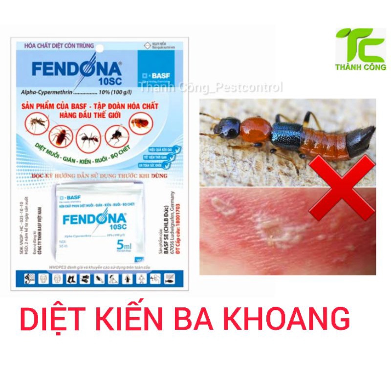 Thuốc diệt kiến ba khoang 5ml Fendona 10SC